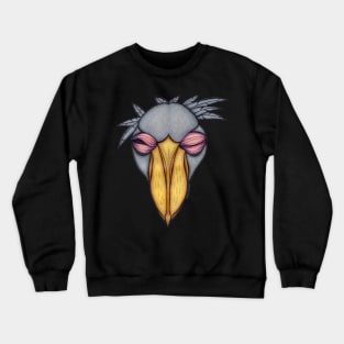 Big bird Shoebill stork Crewneck Sweatshirt